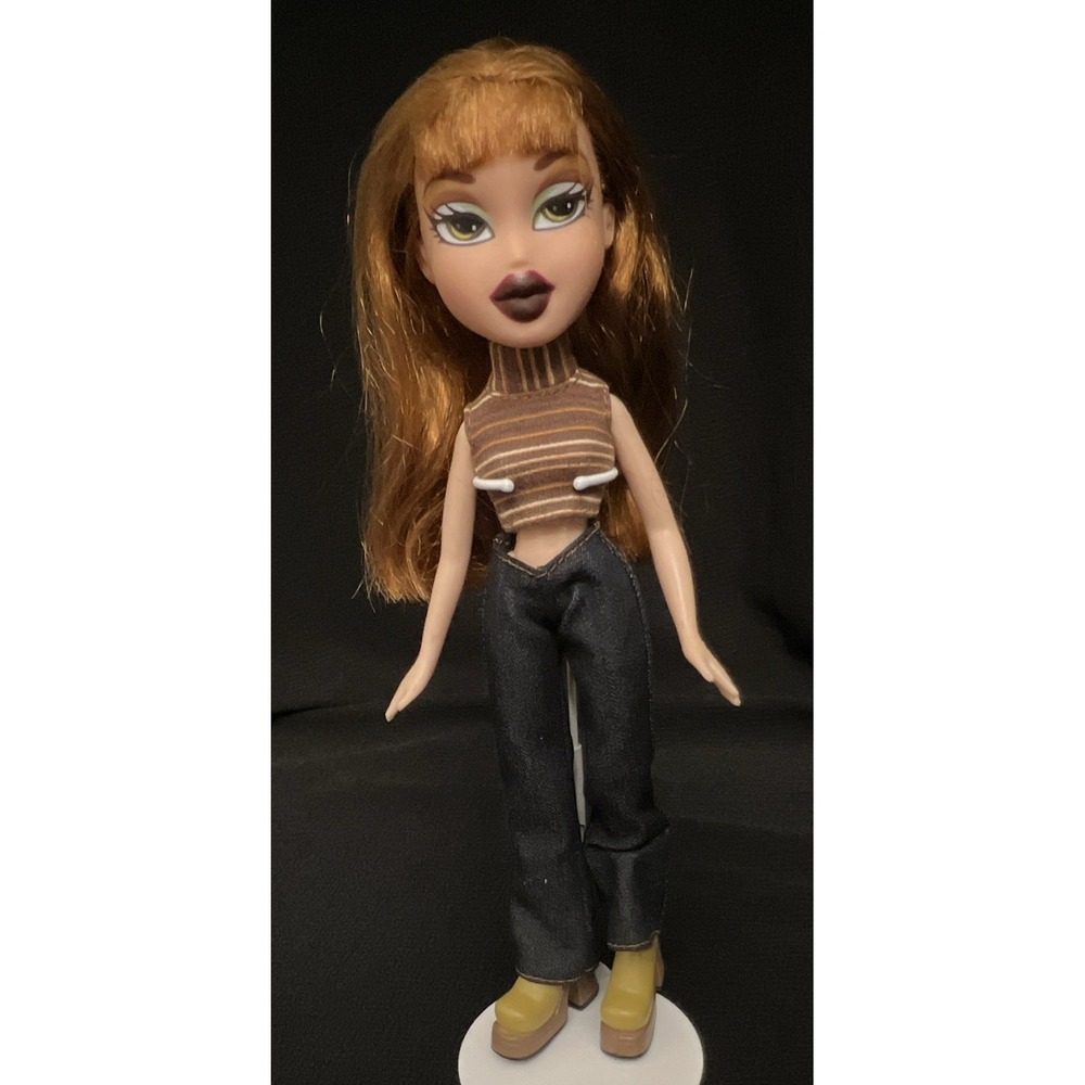 Bratz Meygan Doll 2001 with Original Outfit Xpress It! Top Pants Boots MGA